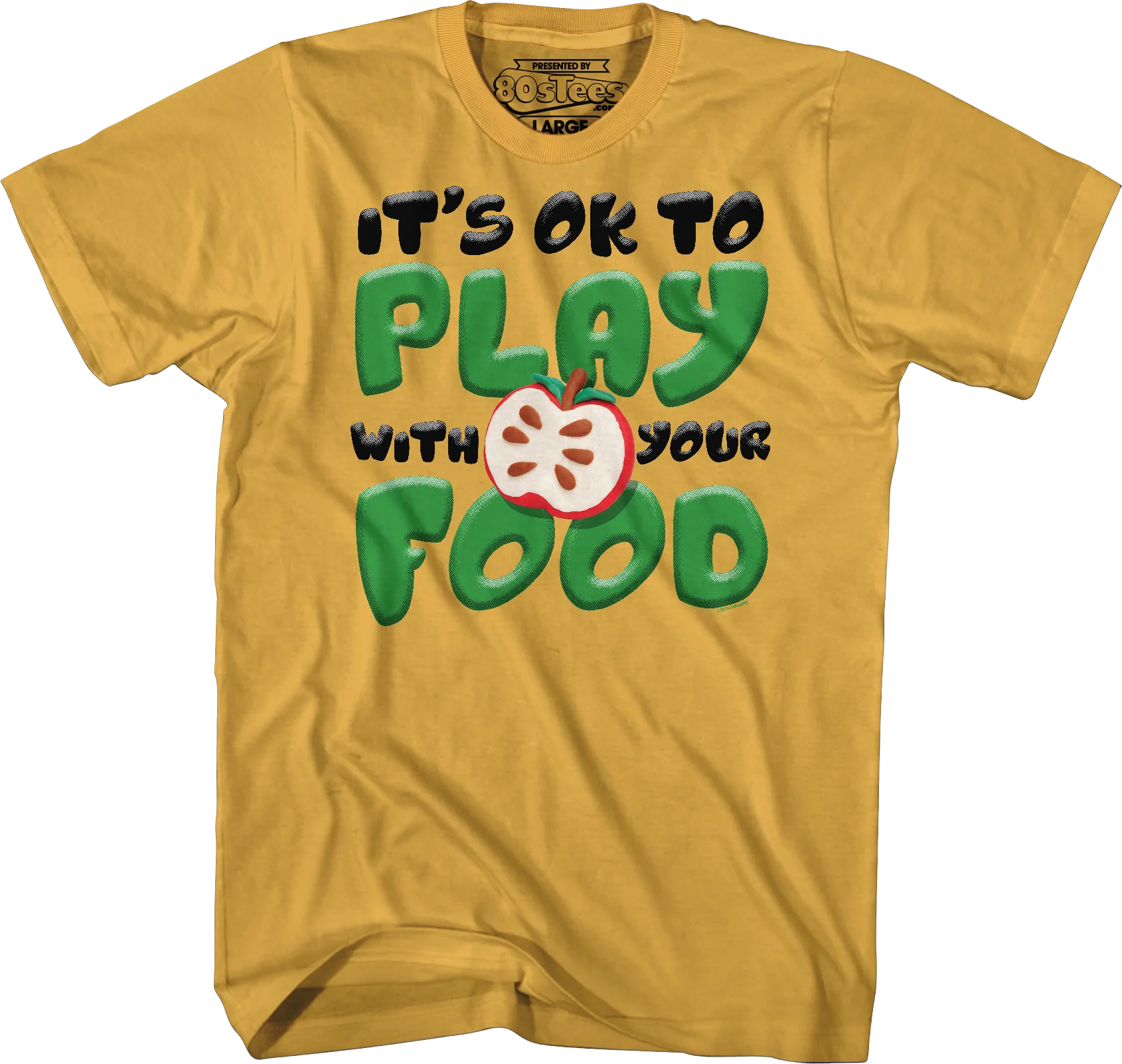 It's OK To Play With Your Food Play-Doh T-Shirt - Image 4