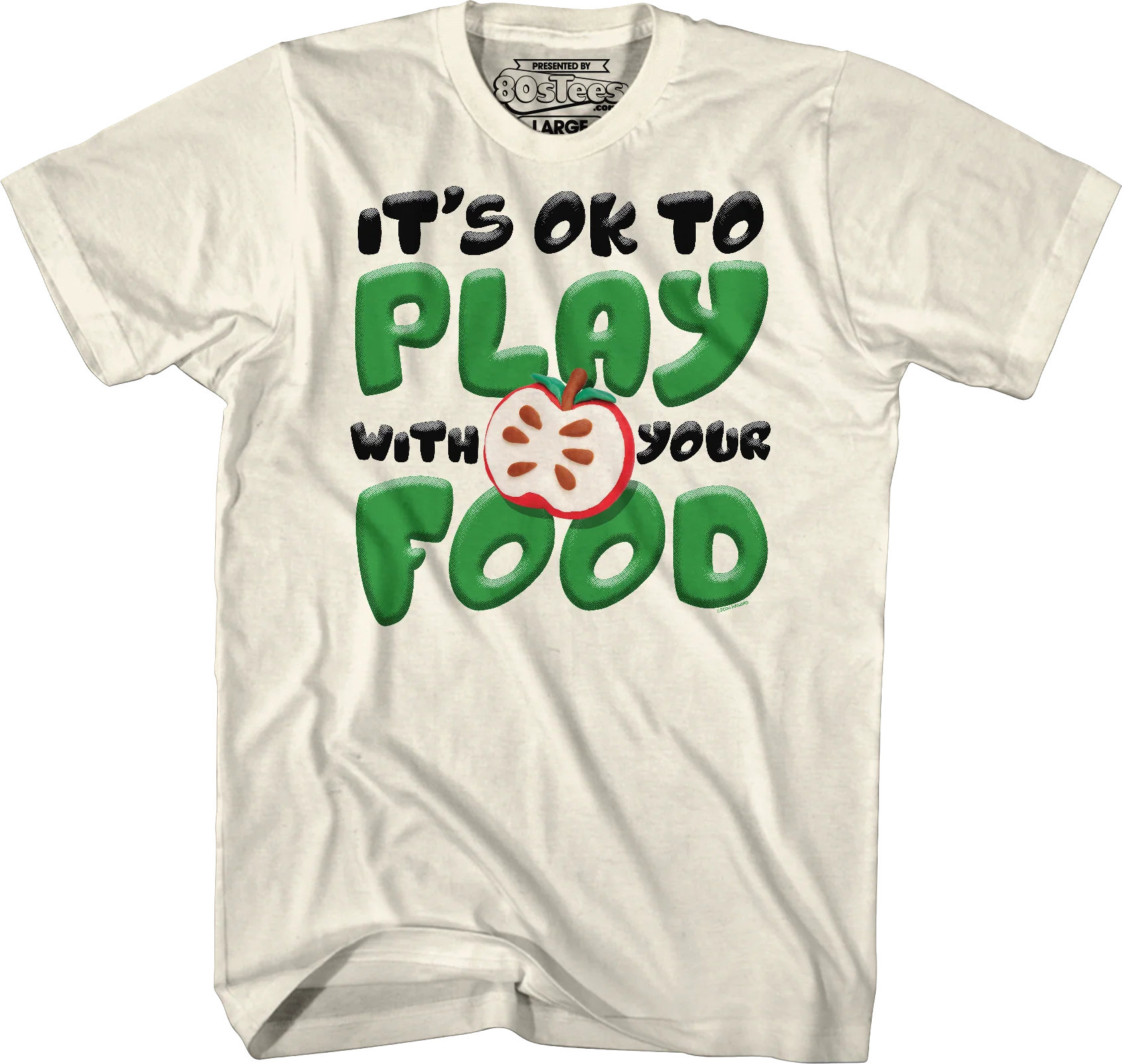 It's OK To Play With Your Food Play-Doh T-Shirt - Image 9