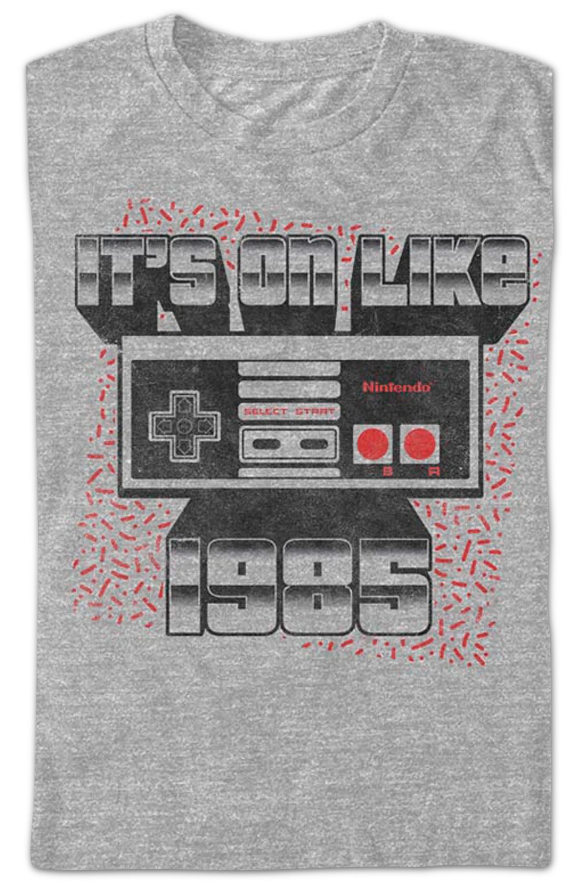 It's On Like 1985 Nintendo T-Shirt - Image 2