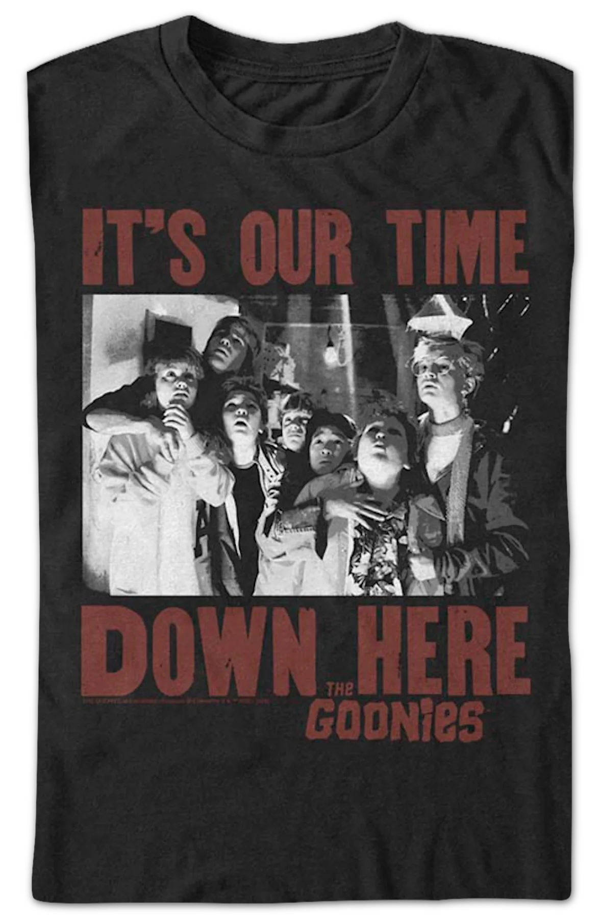 It's Our Time Down Here Goonies T-Shirt - Image 2