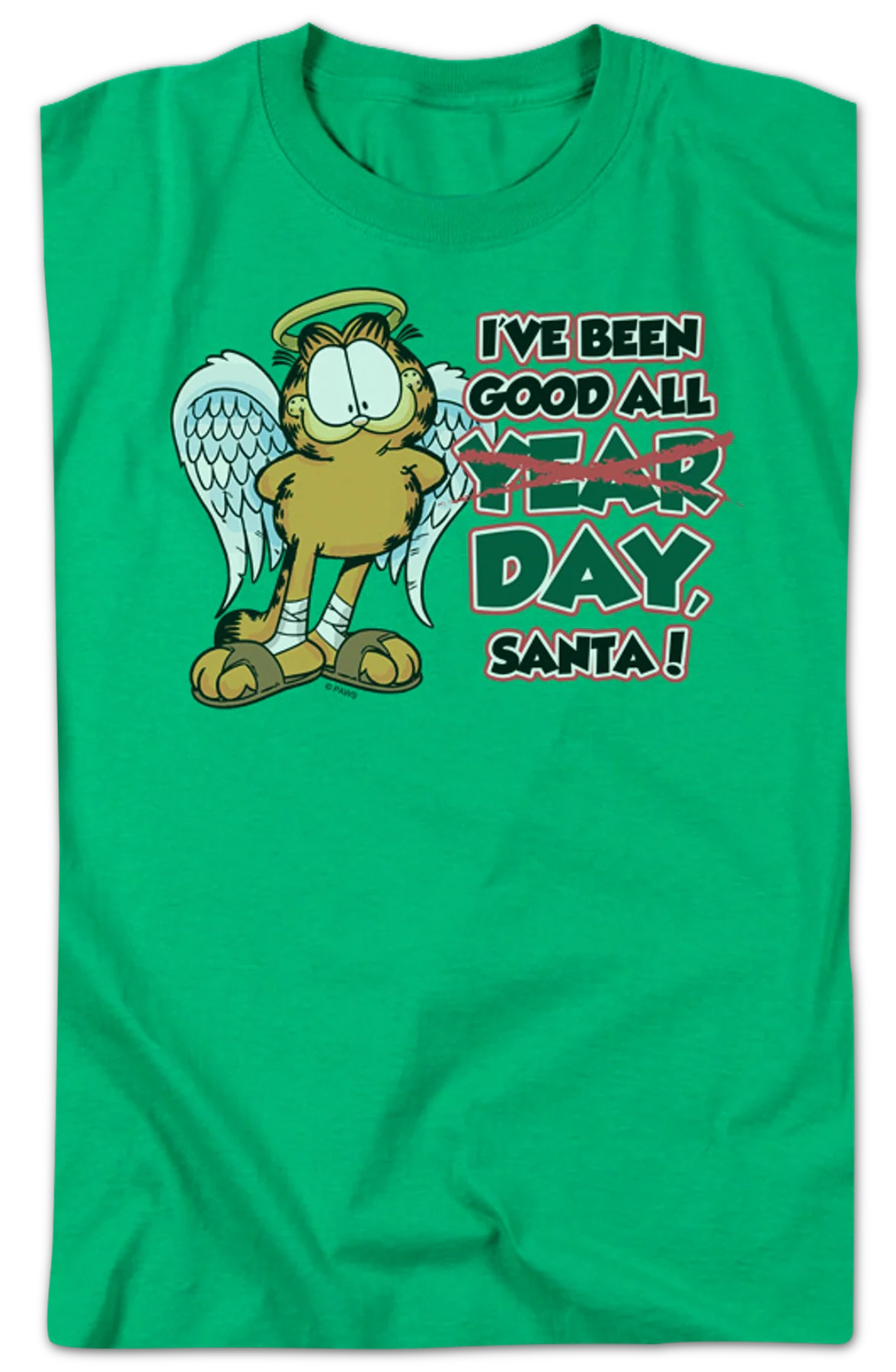 I've Been Good All Day Garfield T-Shirt - Image 2