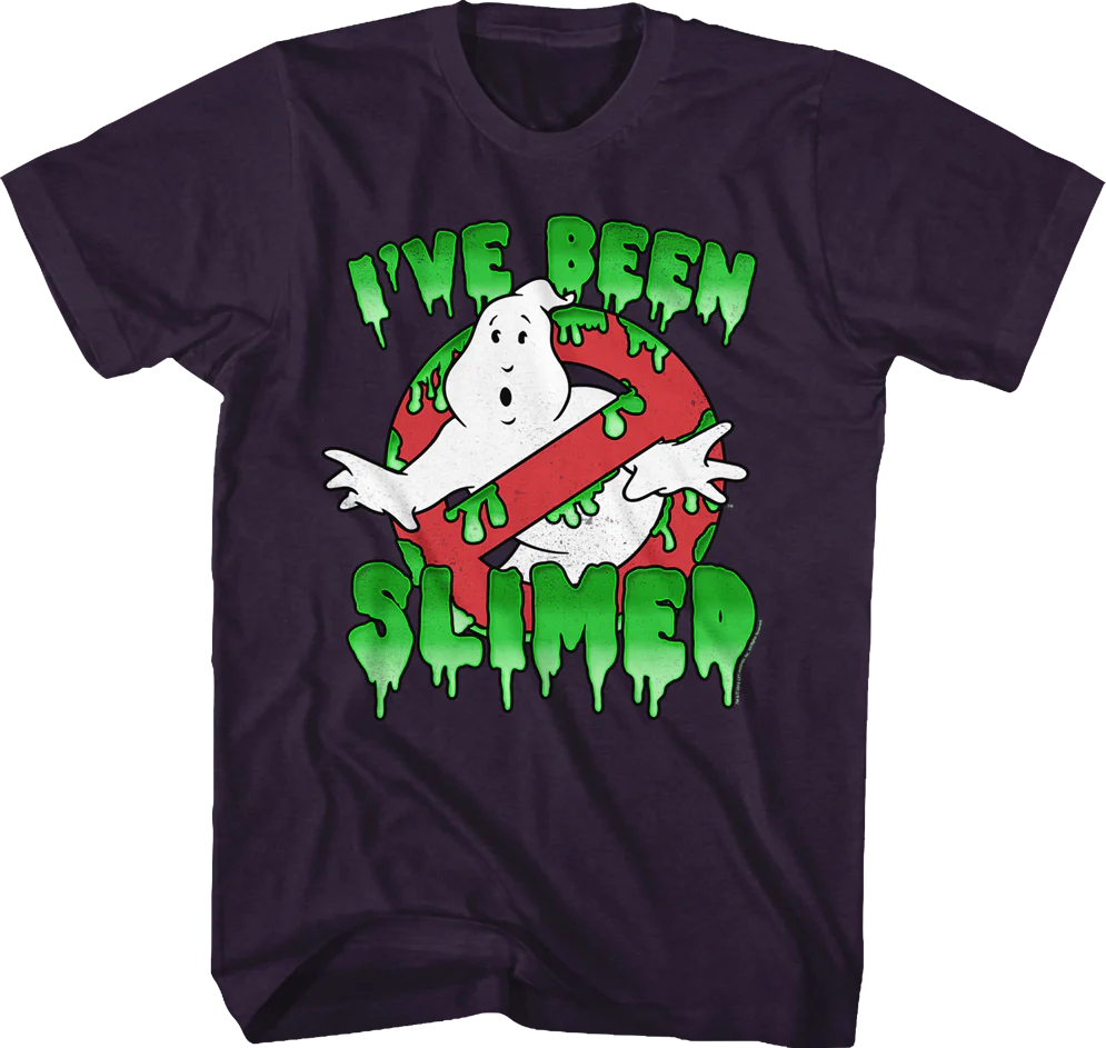 I've Been Slimed Real Ghostbusters T-Shirt