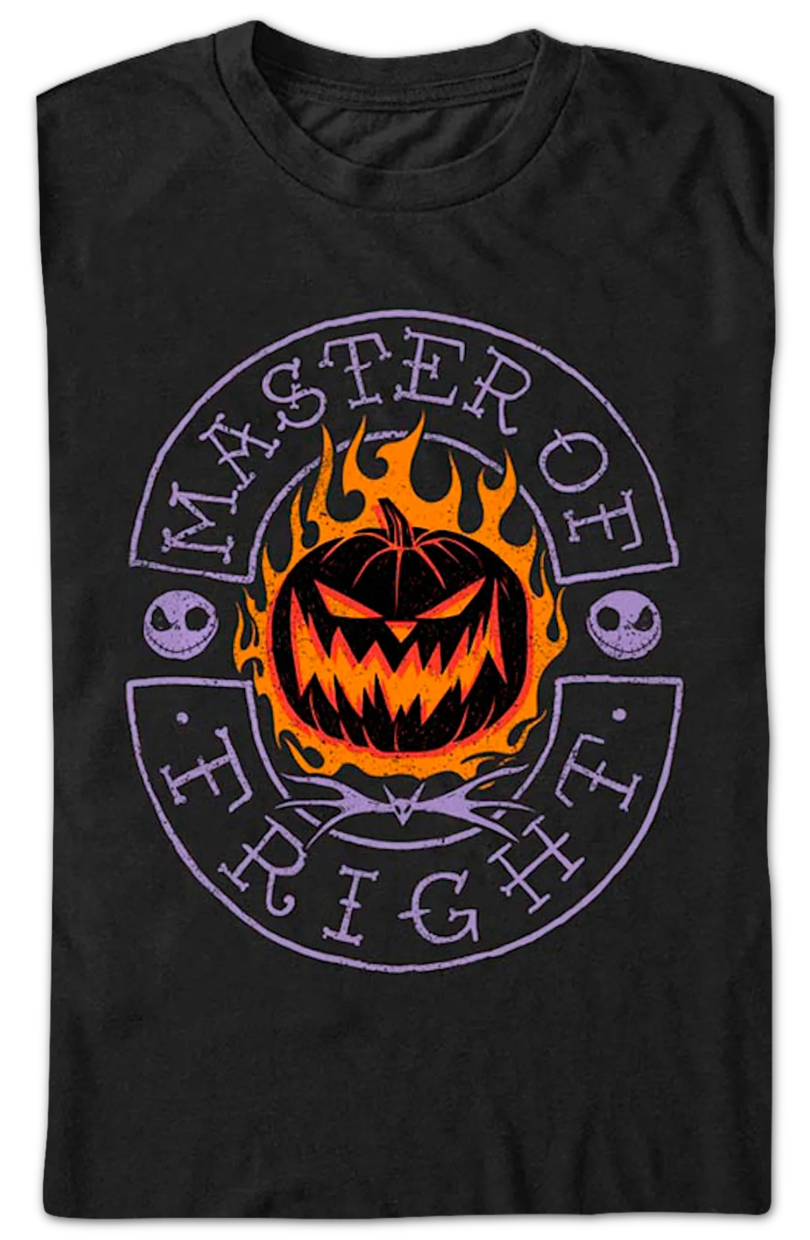 Jack Skellington Master Of Fright Nightmare Before Christmas T-Shirt - Image 2