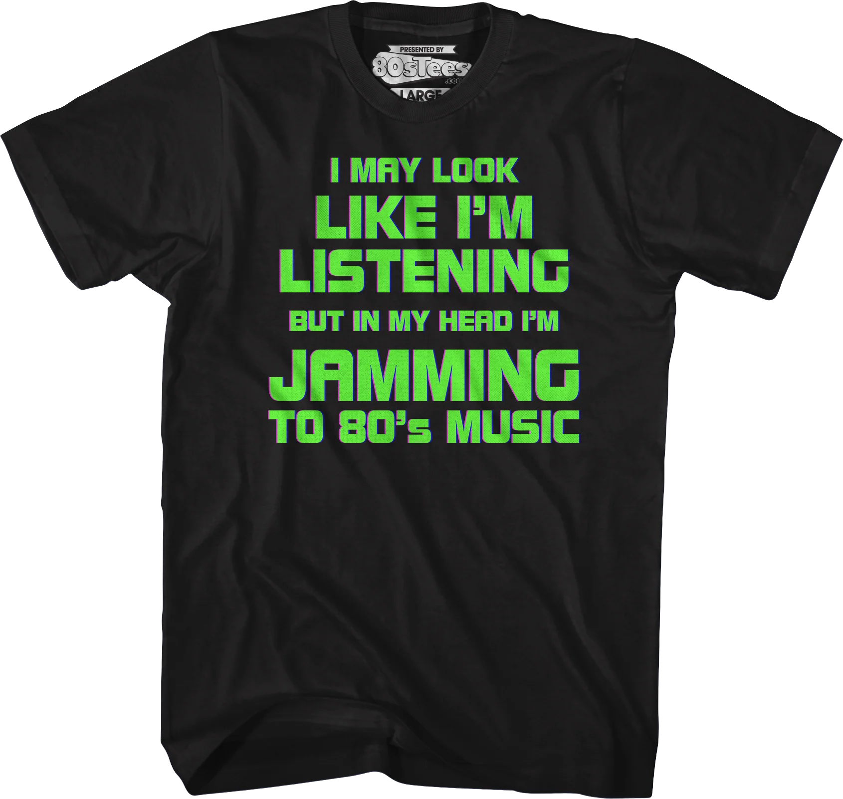 Jamming To 80's Music T-Shirt