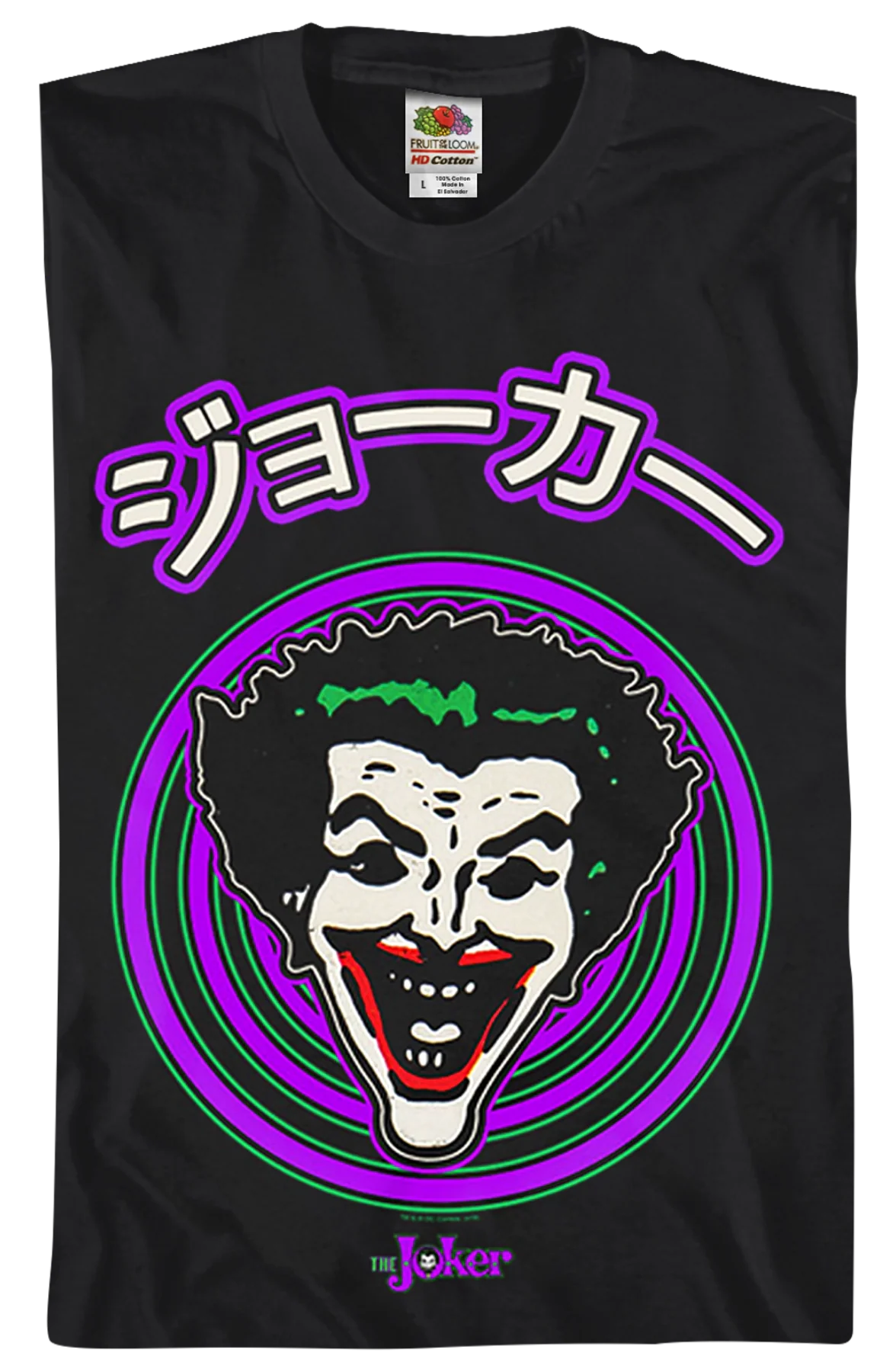 Japanese Joker DC Comics T-Shirt - Image 2