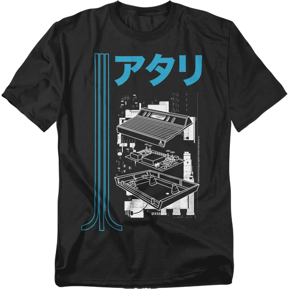 Japanese Schematic Atari T-Shirt