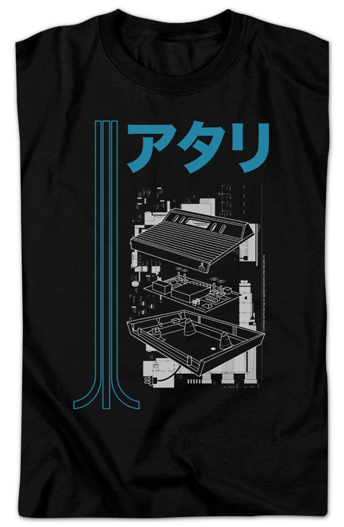 Japanese Schematic Atari T-Shirt - Image 2