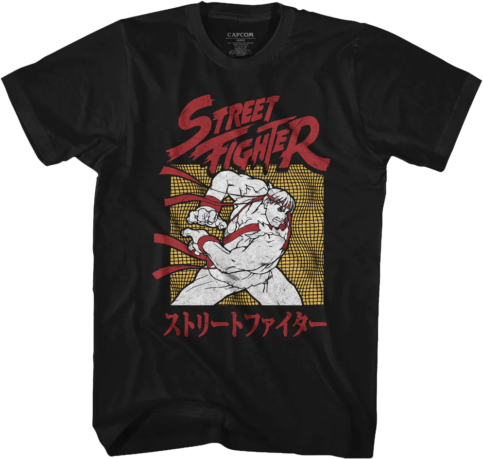 Japanese Street Fighter T-Shirt