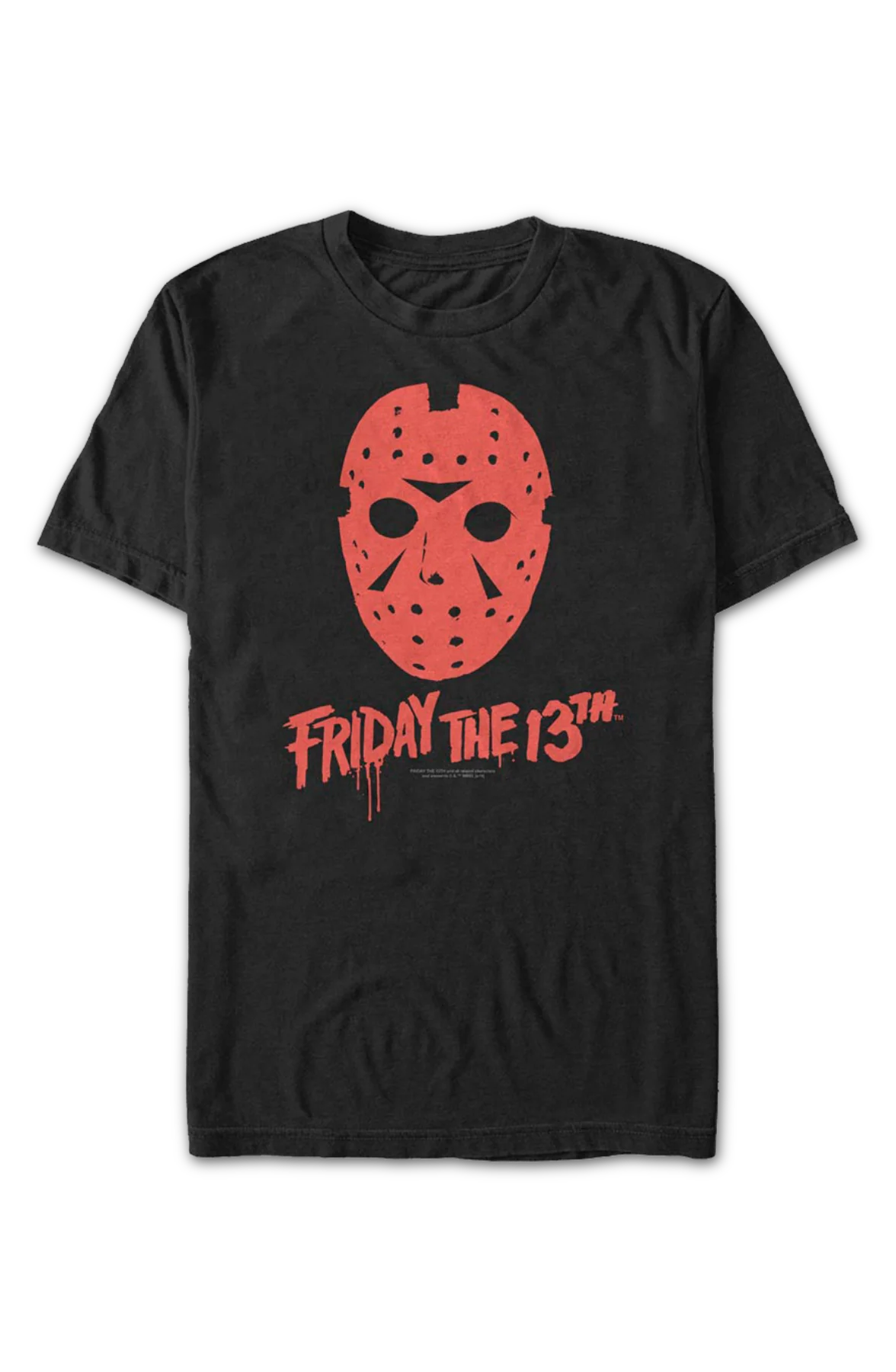 Jason Voorhees Red Mask Friday the 13th T-Shirt - Image 2