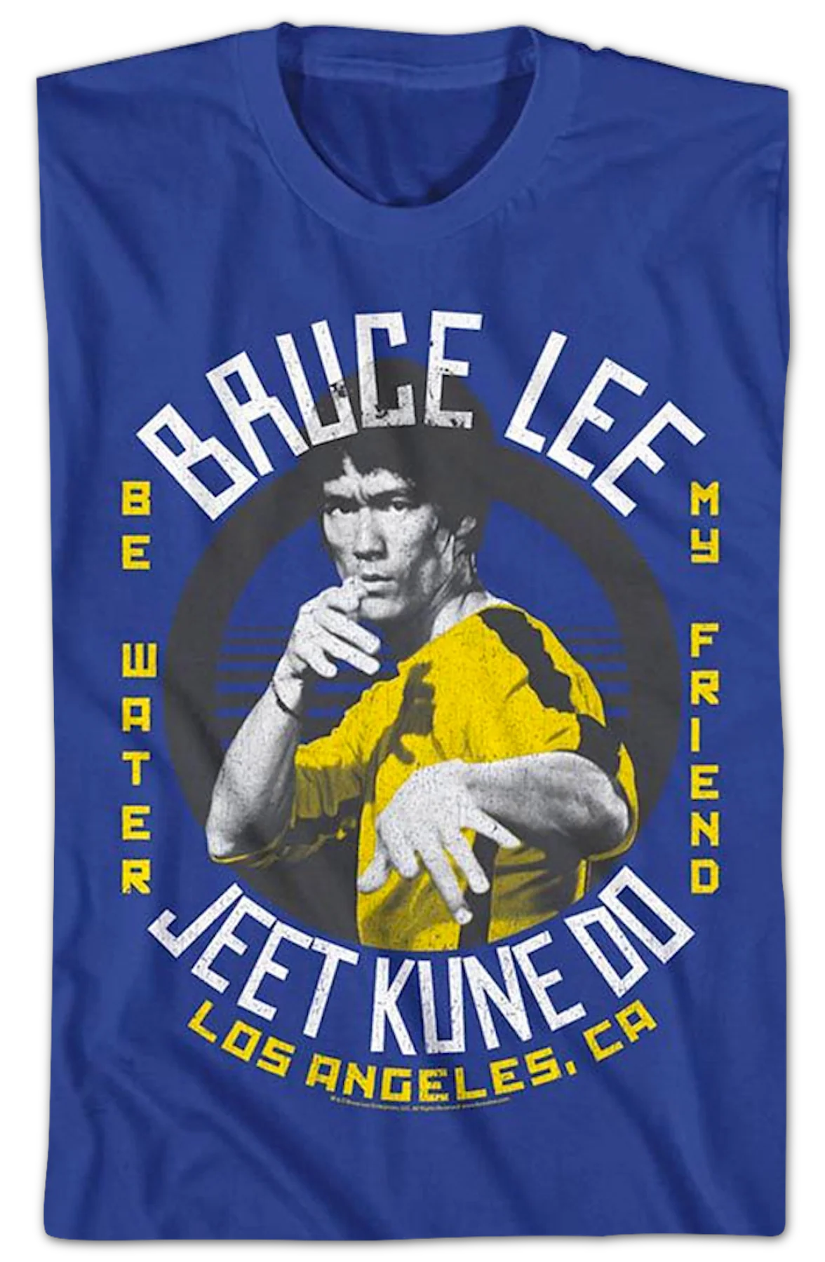Jeet Kune Do Be Water My Friend Bruce Lee T-Shirt - Image 2