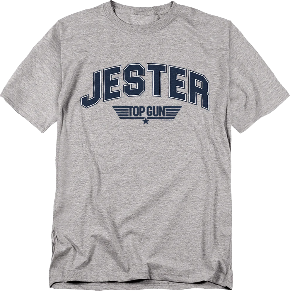 Jester Chenille Letters Top Gun T-Shirt