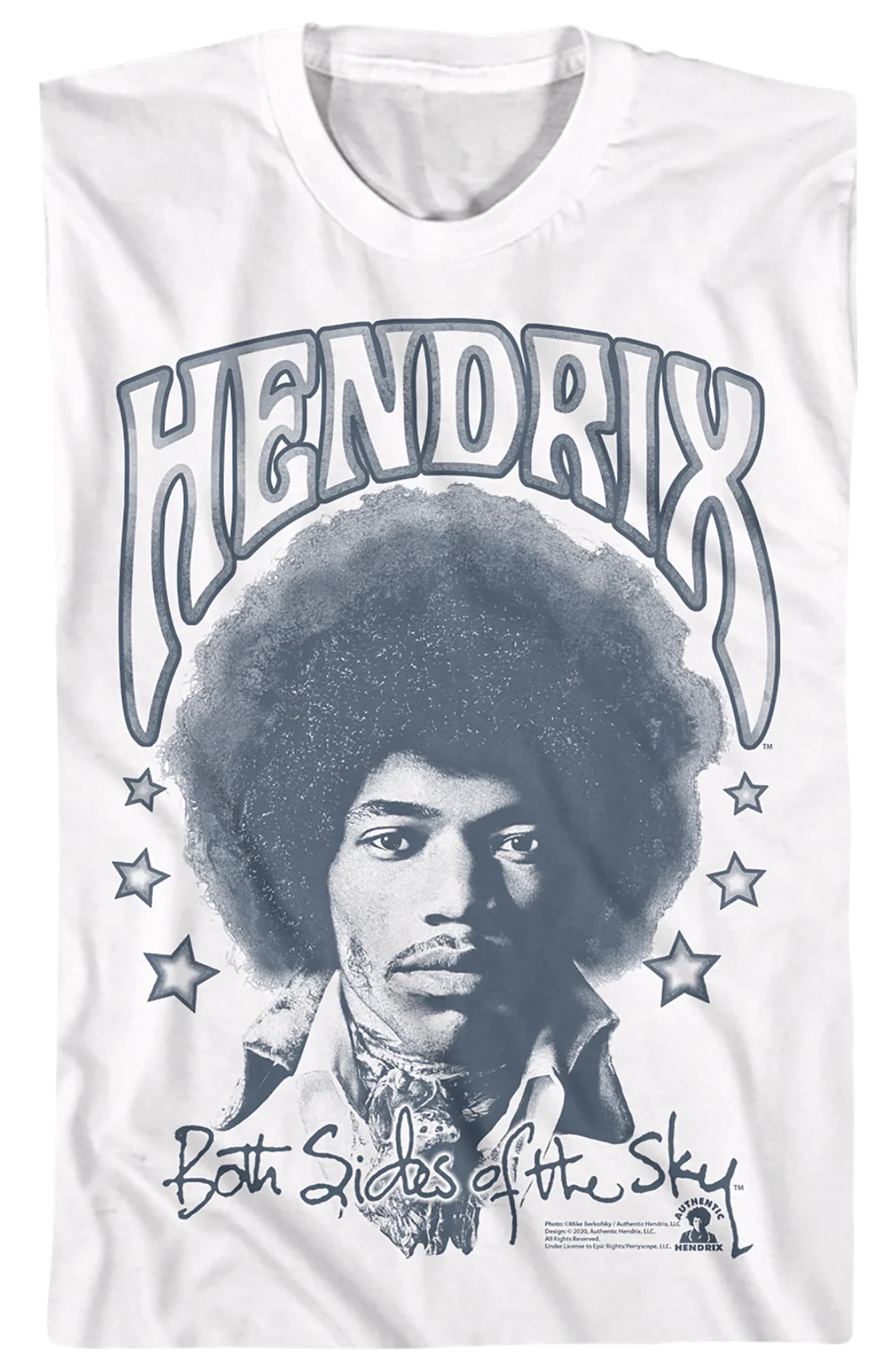 Jimi Hendrix Both Sides of the Sky T-Shirt - Image 2