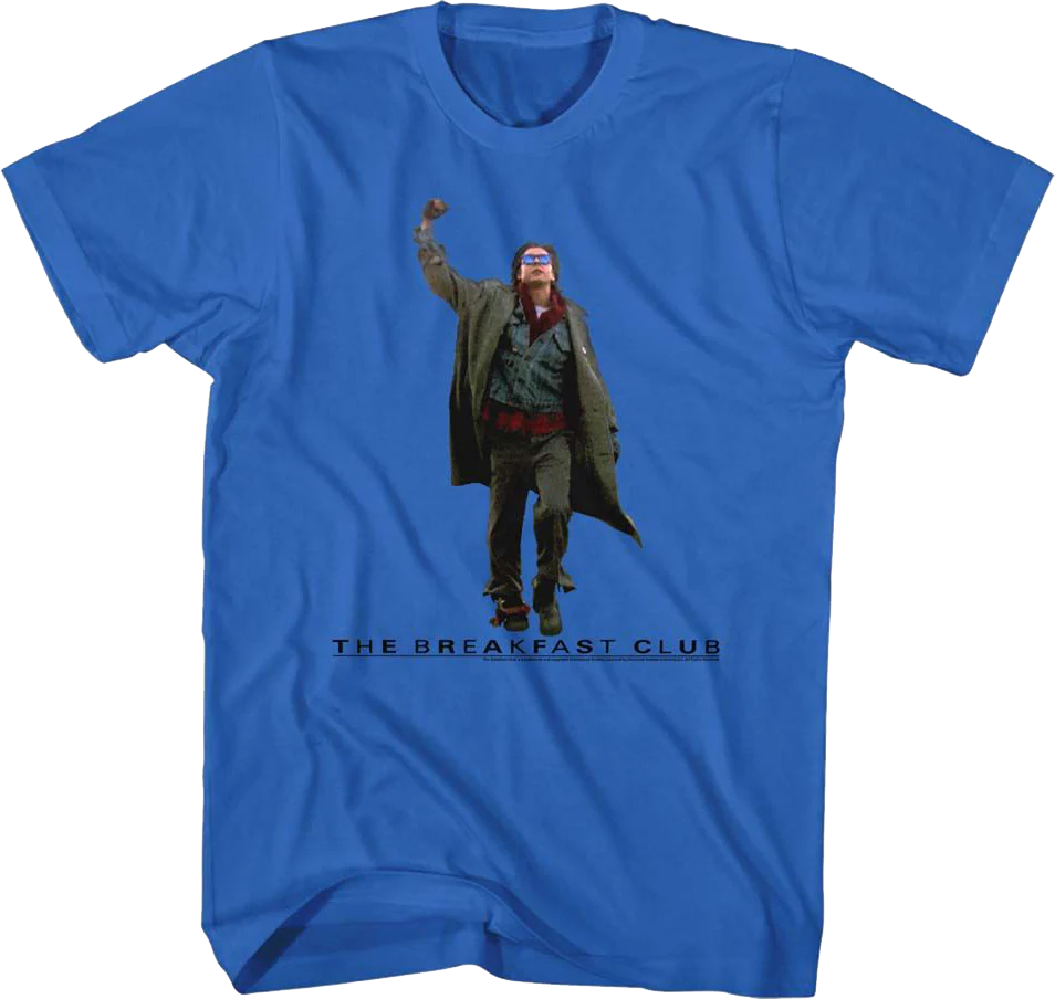 John Bender Fist Pump Breakfast Club T-Shirt