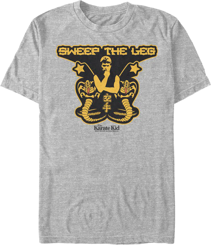 John Kreese Sweep The Leg Karate Kid T-Shirt