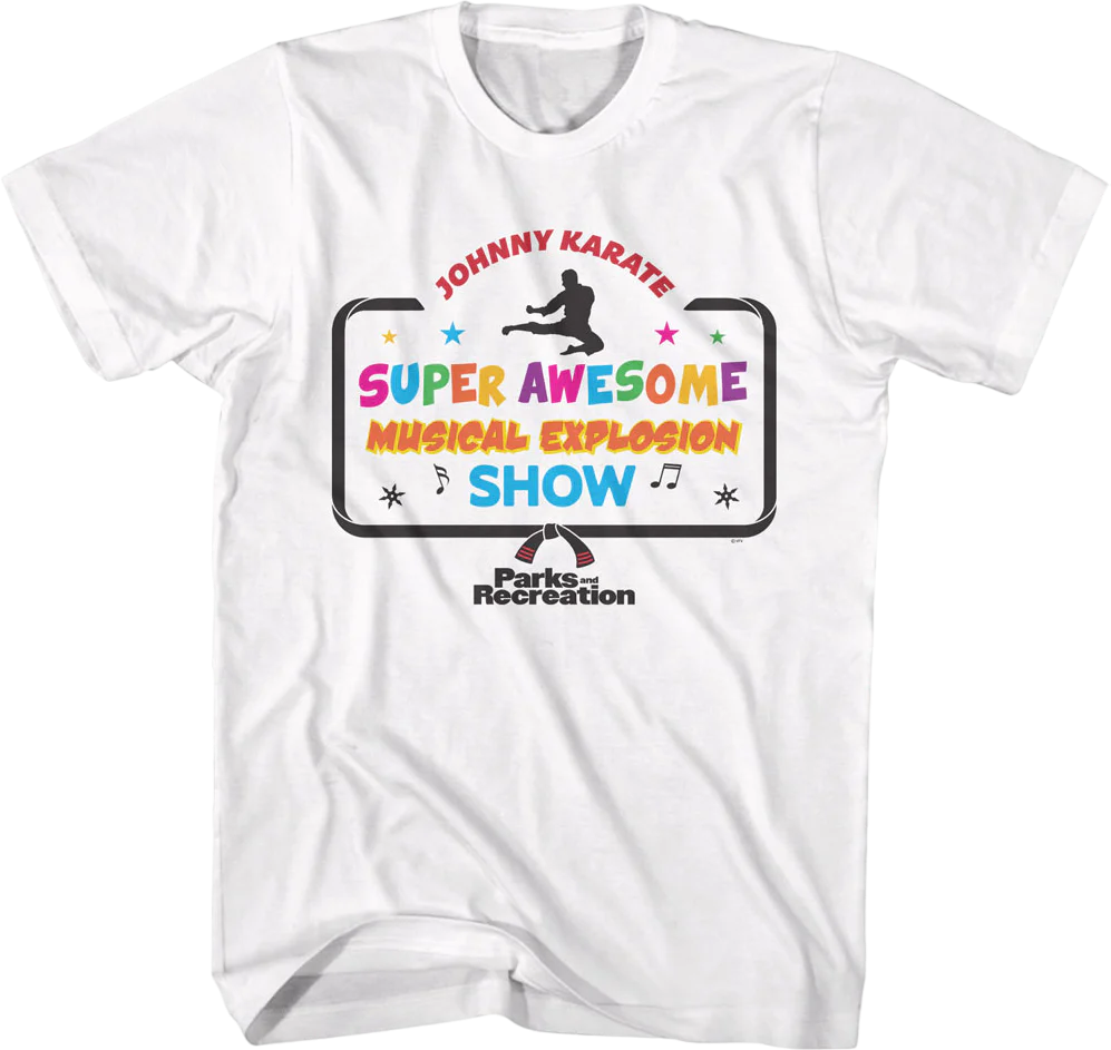 Johnny Karate Show Parks and Recreation T-Shirt