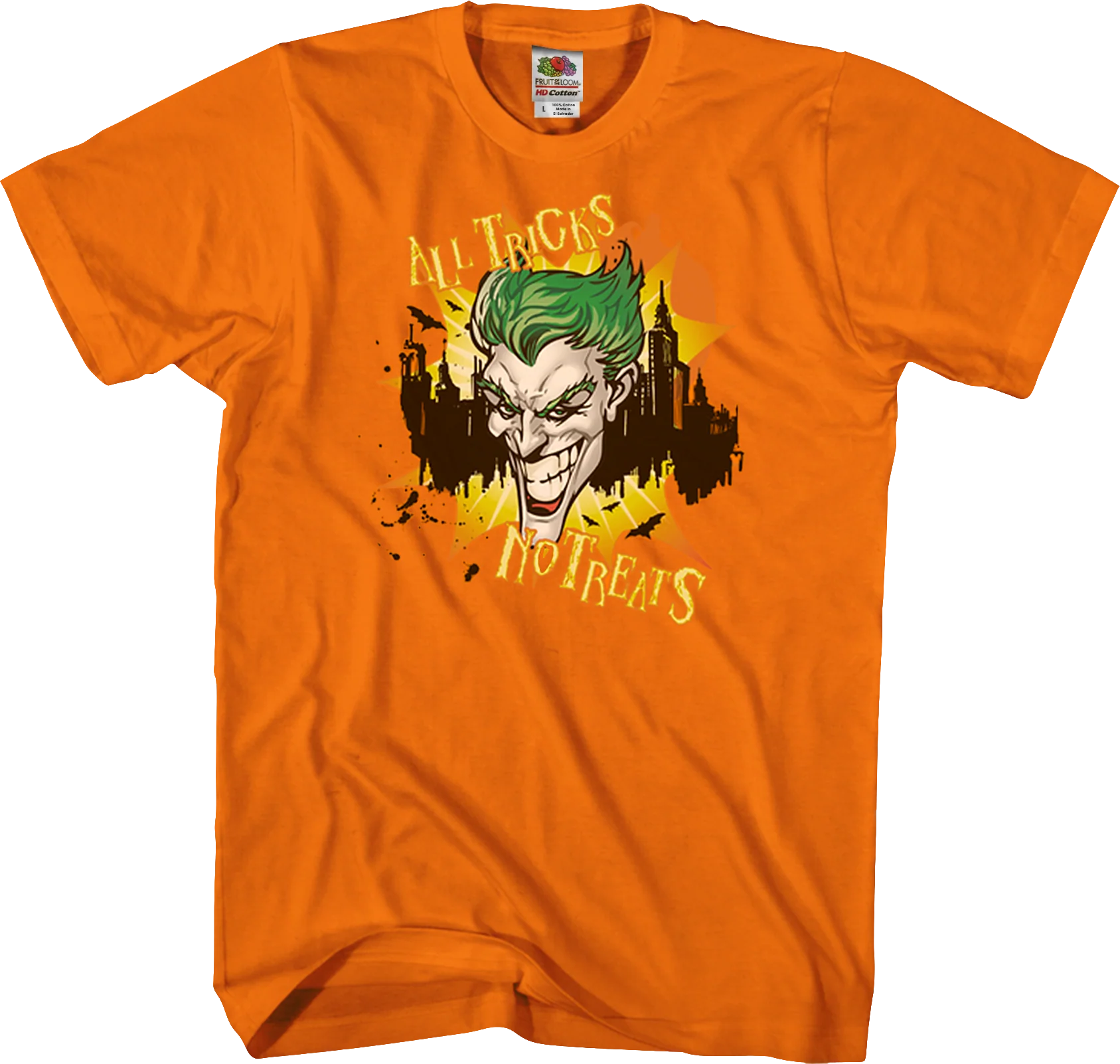 Joker All Tricks No Treats Batman T-Shirt