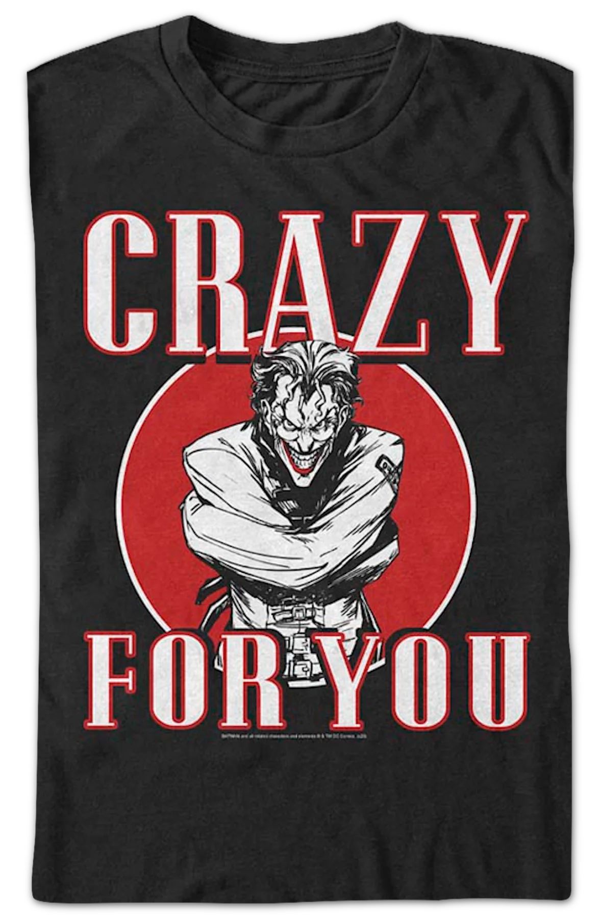 Joker Crazy For You DC Comics T-Shirt - Image 2