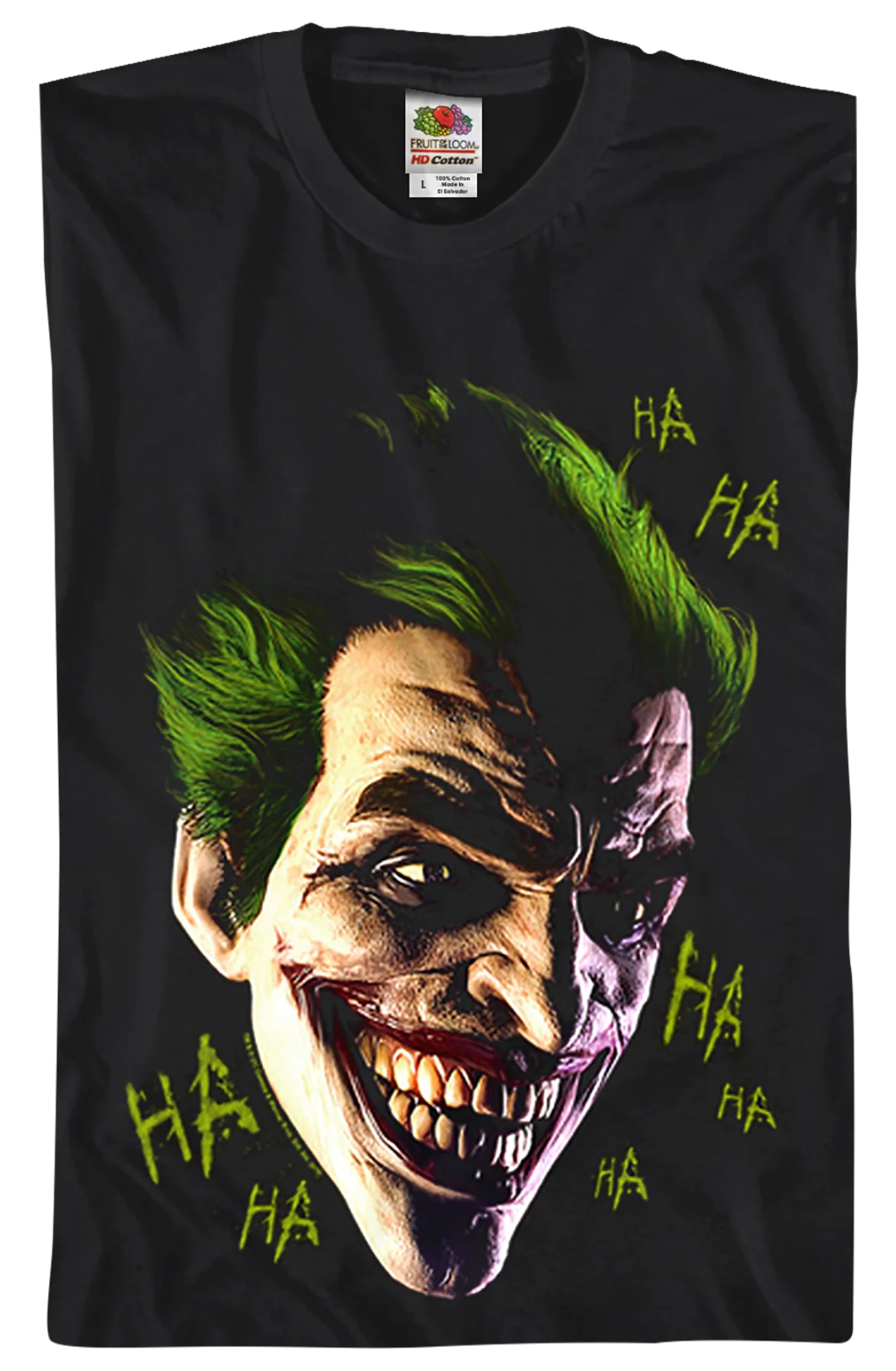 Joker Laughing Clown Prince of Crime DC Comics T-Shirt - Image 2