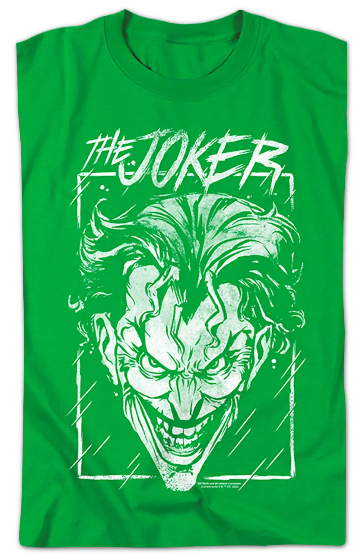 Joker Rainfall DC Comics T-Shirt - Image 2