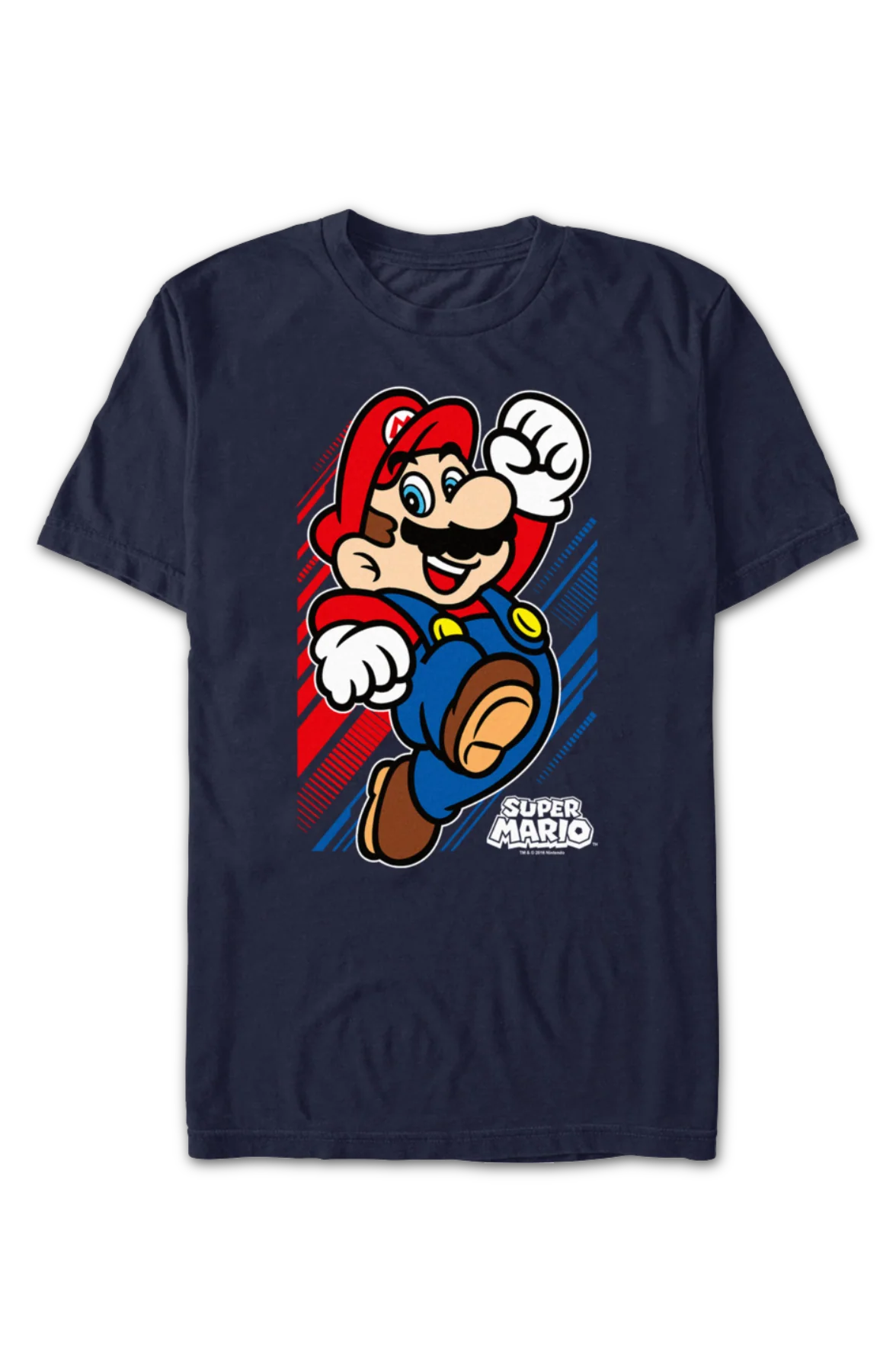 Jumping Super Mario Nintendo T-Shirt - Image 2