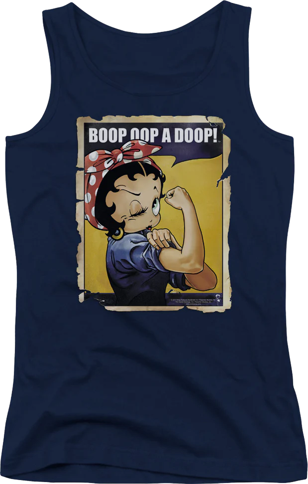 Junior Boop Oop A Doop Betty Boop Tank Top