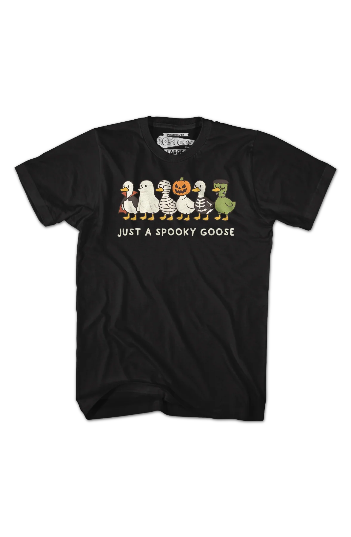 Just A Spooky Goose T-Shirt - Image 2