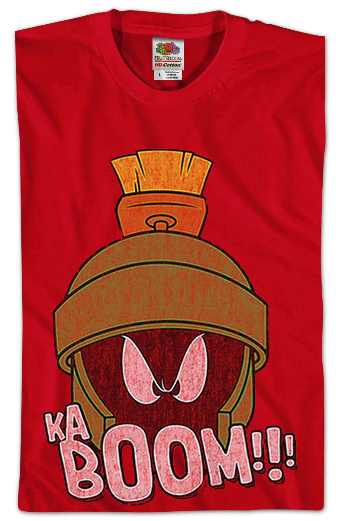 Kaboom Marvin The Martian Looney Tunes T-Shirt - Image 2
