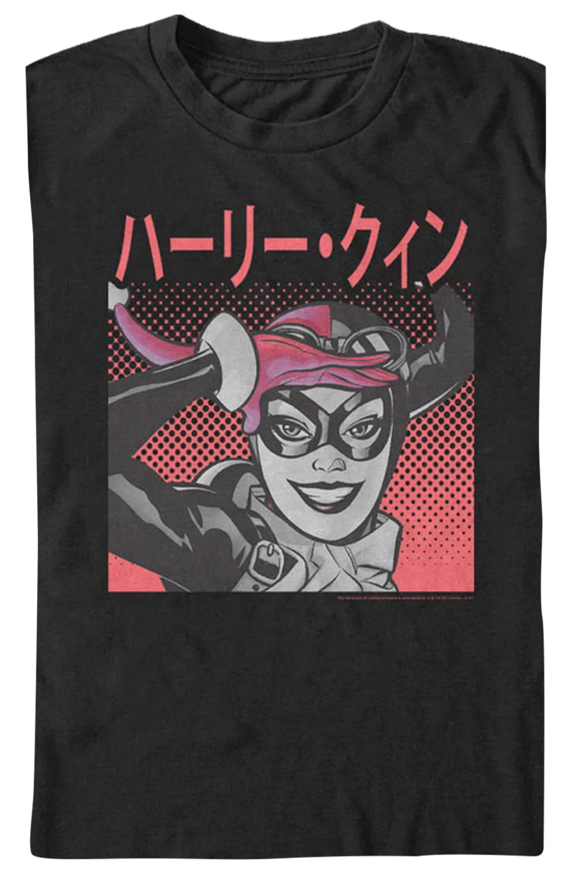 Kanji Harley Quinn DC Comics T-Shirt - Image 2