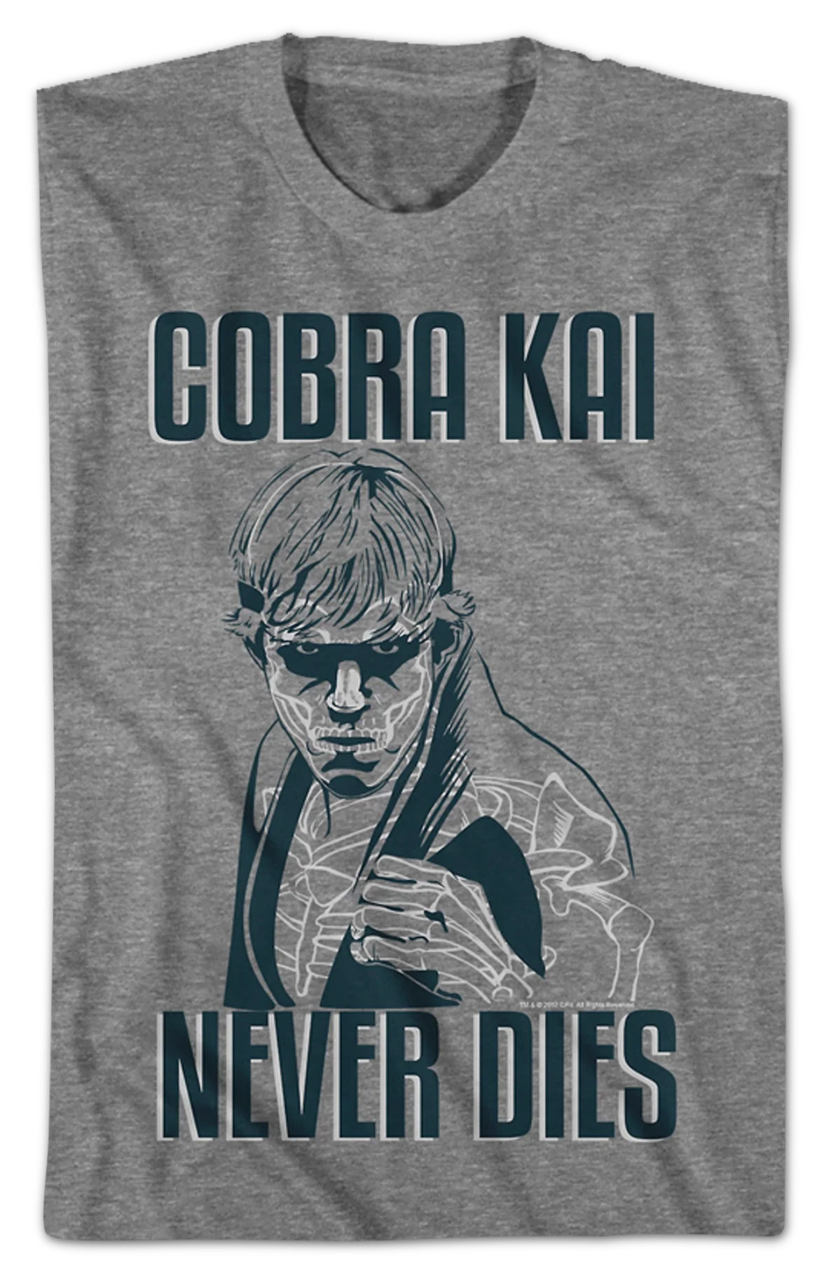 Karate Kid Cobra Kai Never Dies T-Shirt - Image 2