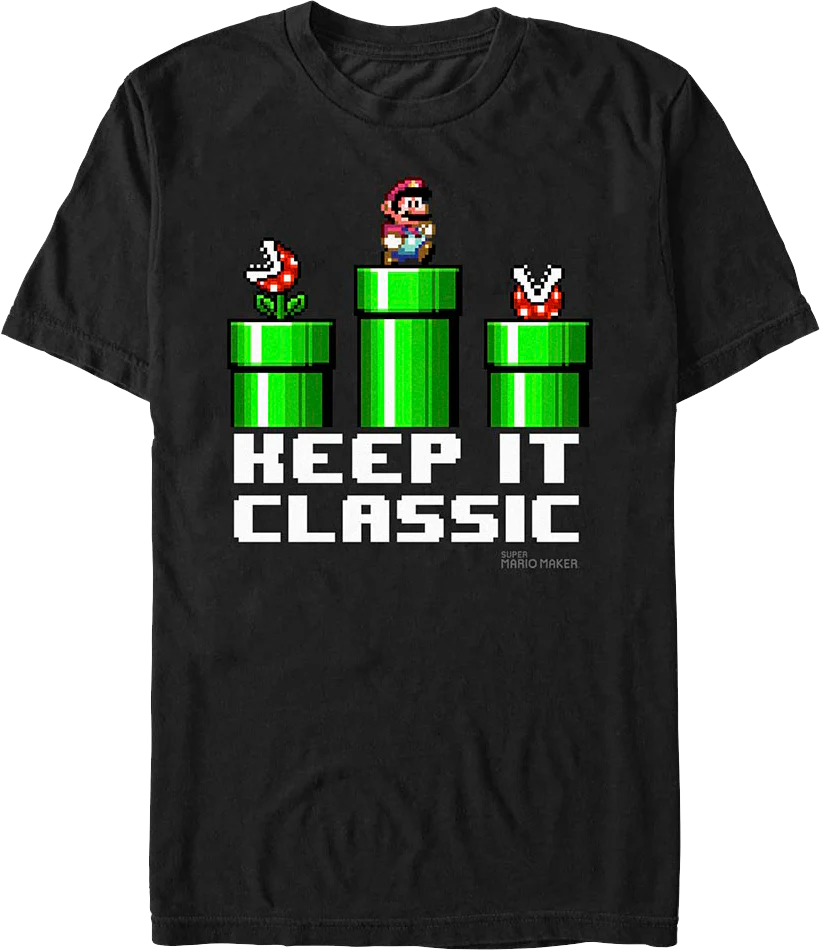 Keep It Classic Super Mario Bros. Nintendo T-Shirt