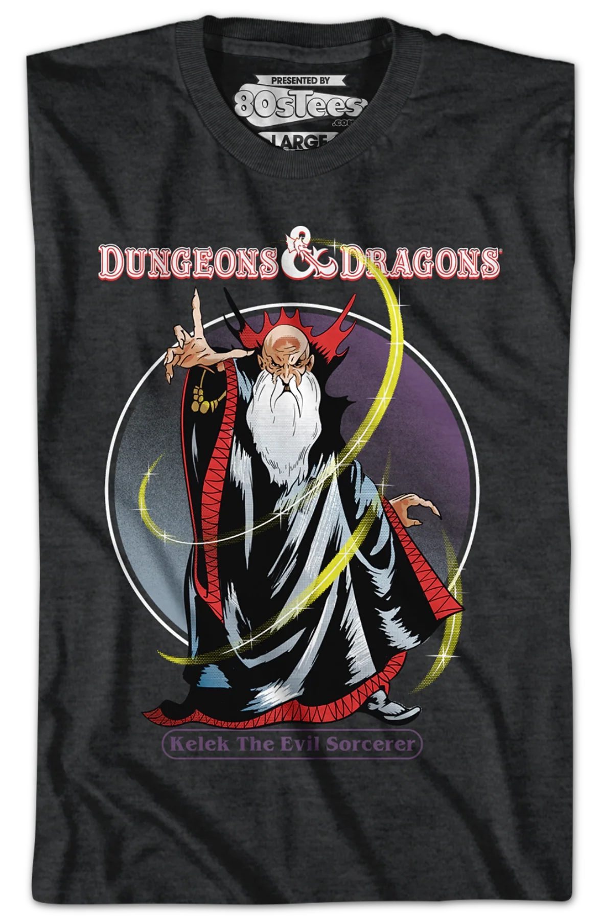 Kelek The Evil Sorcerer Dungeons & Dragons T-Shirt - Image 2