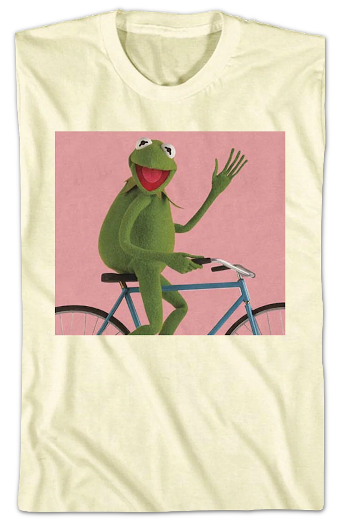Kermit The Frog Bicycle Muppets T-Shirt - Image 2