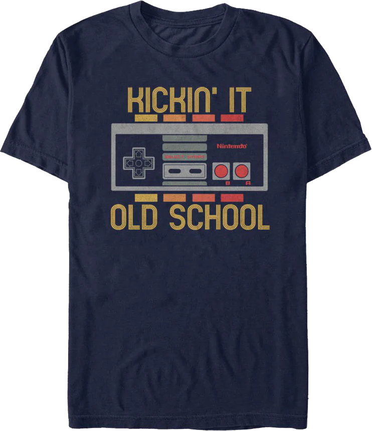 Kickin' It Old School Nintendo T-Shirt