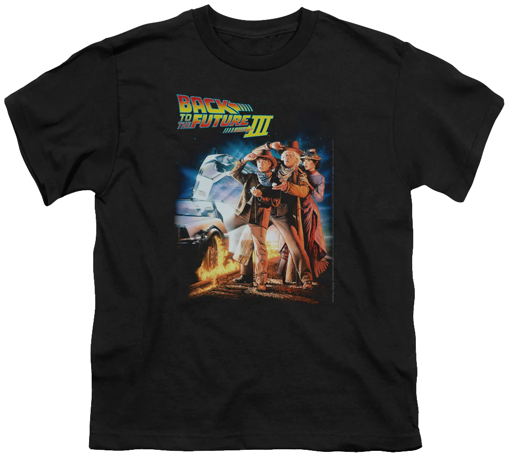 Kids Back To The Future Part III Shirt