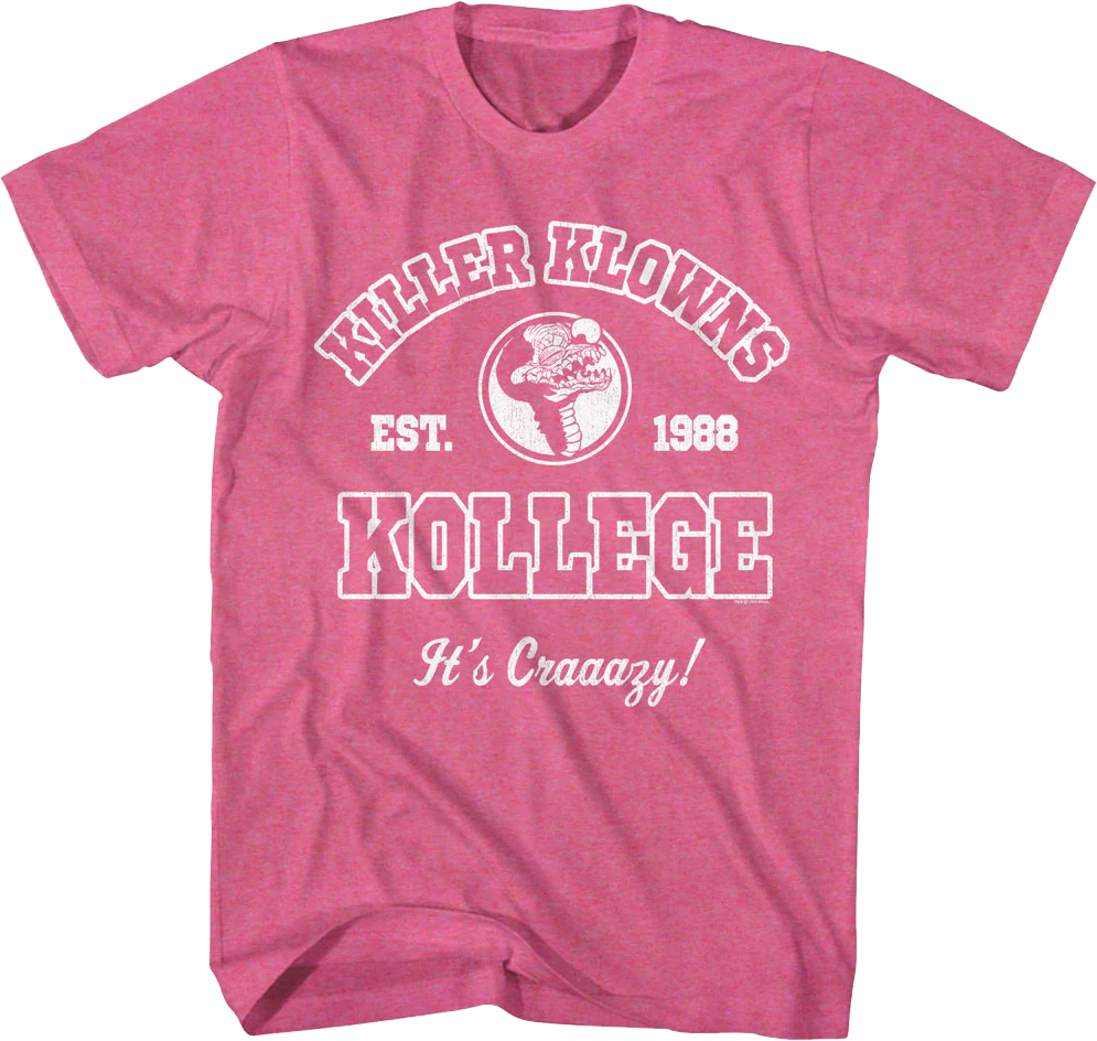 Killer Klowns Kollege Killer Klowns From Outer Space T-Shirt