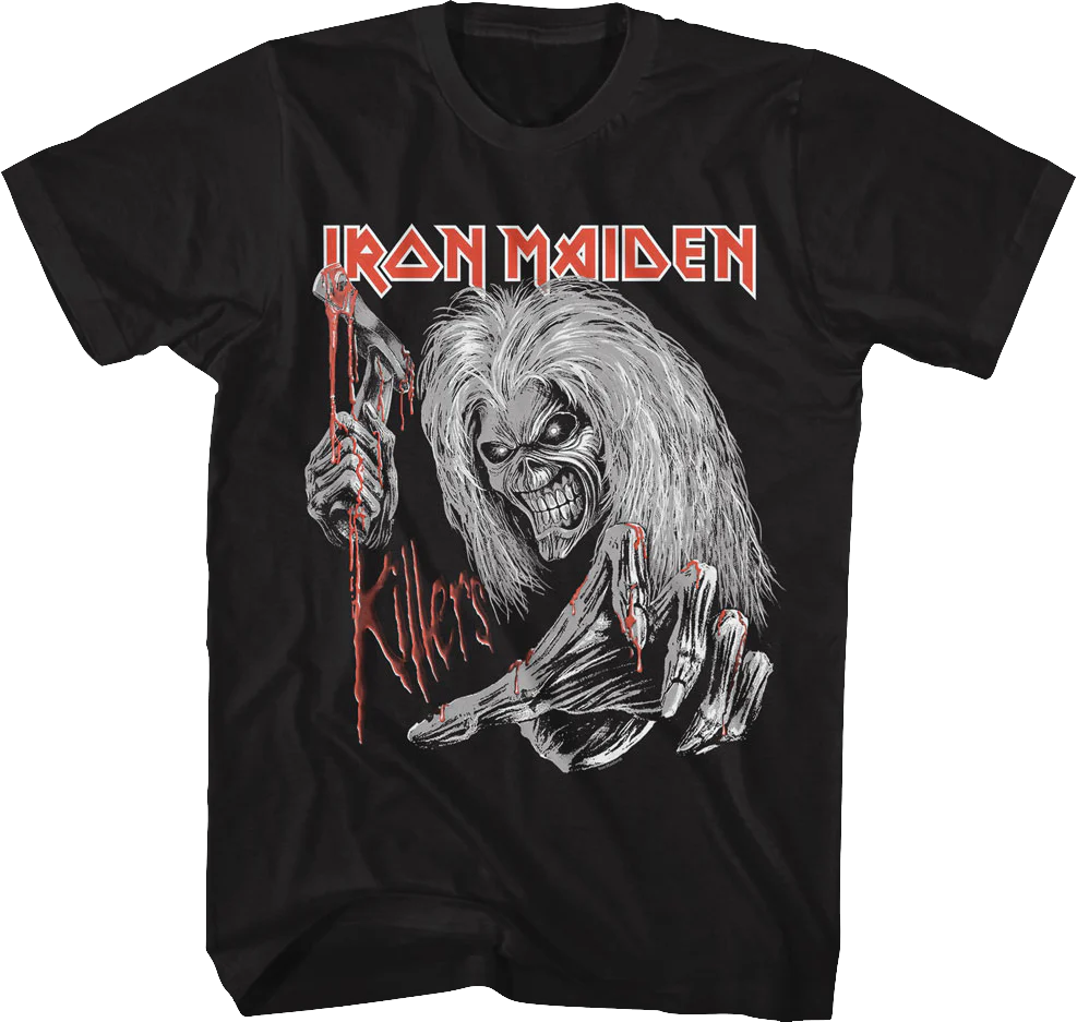 Killers Bloody Eddie Iron Maiden T-Shirt