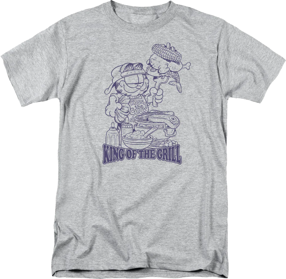 King Of The Grill Garfield T-Shirt