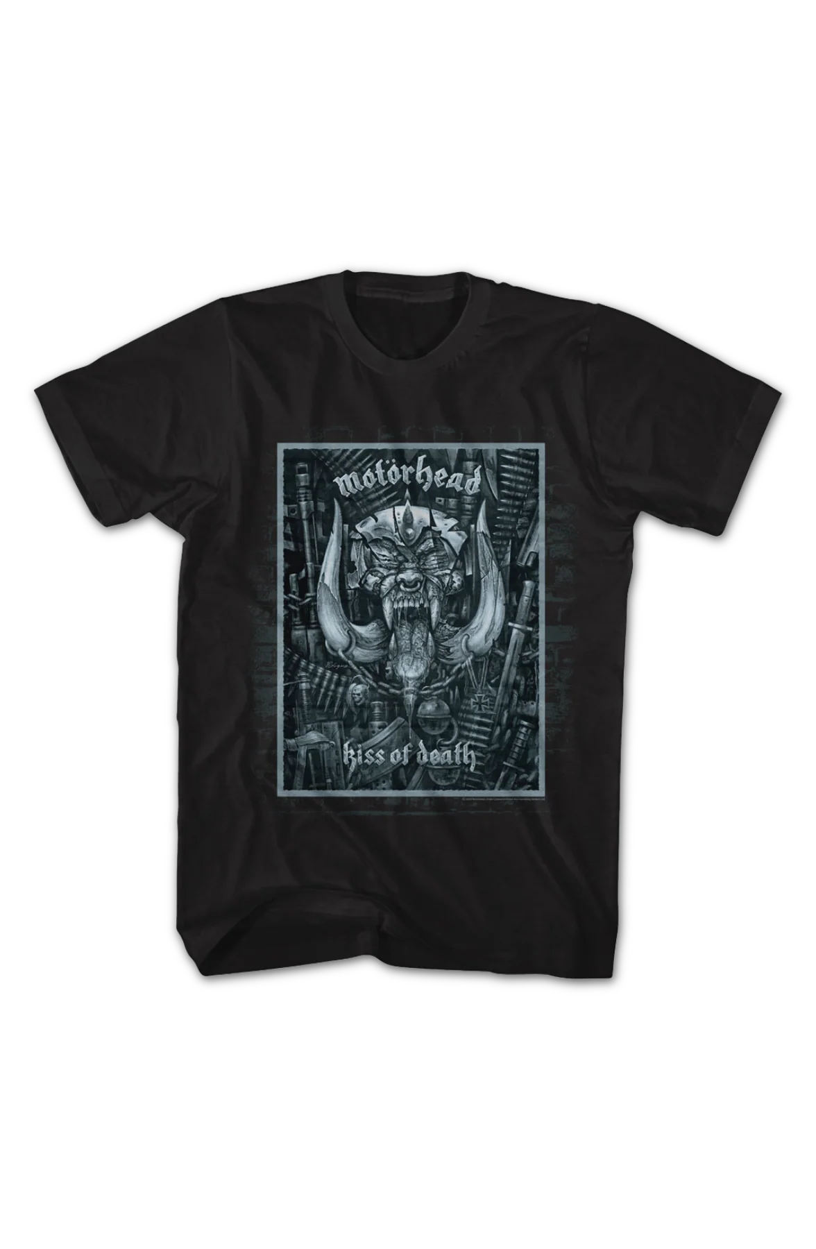 Kiss Of Death Motorhead T-Shirt - Image 2