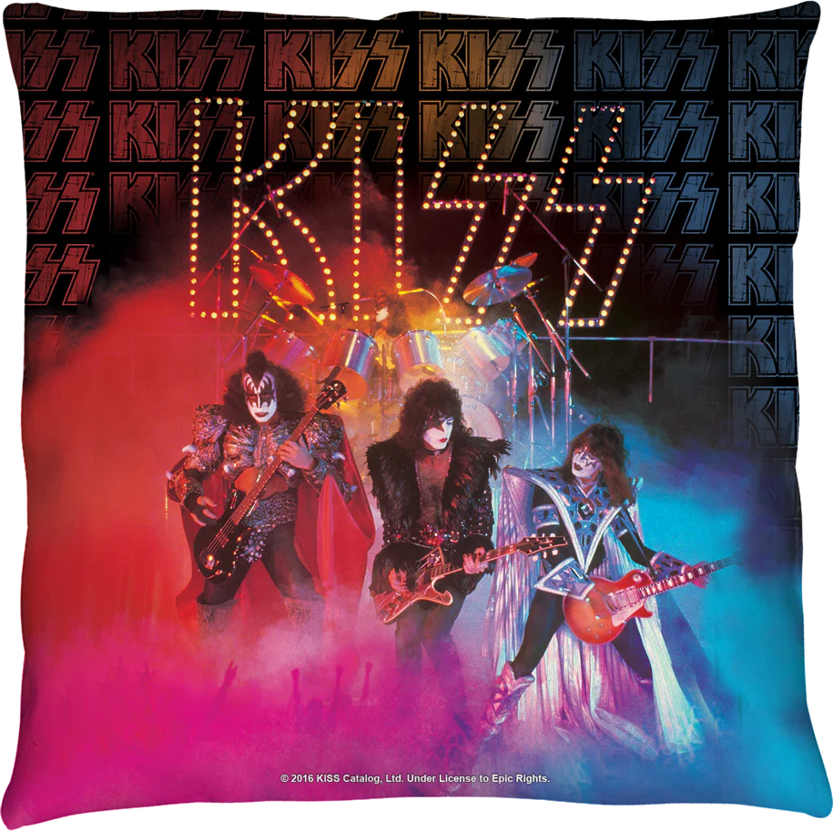 KISS Throw Pillow