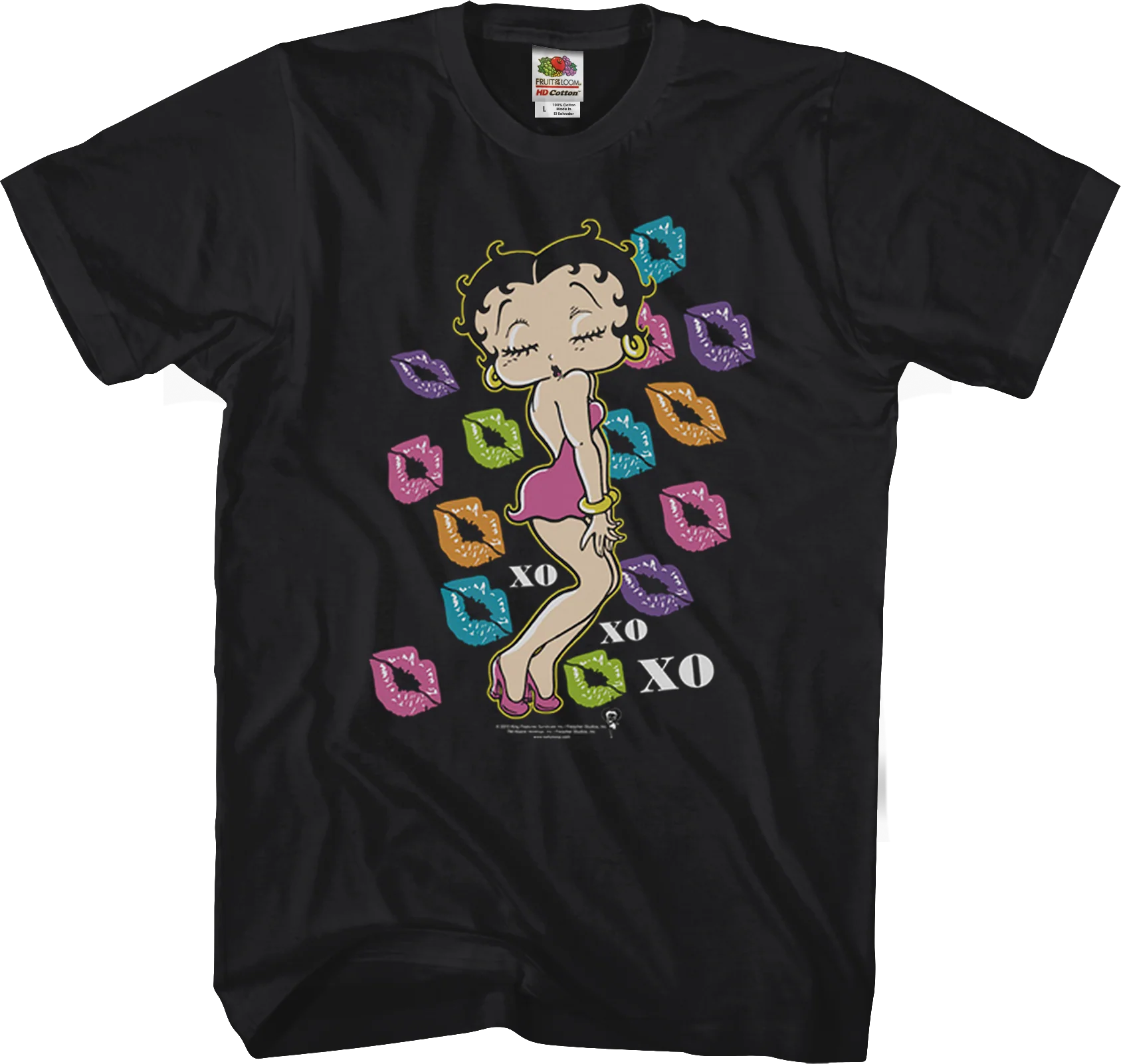 Kisses Betty Boop T-Shirt