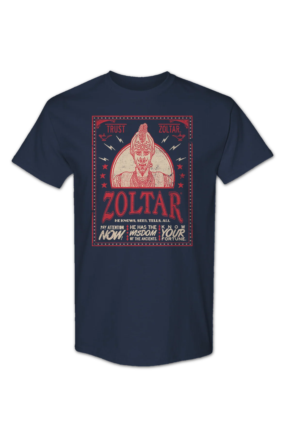 Know Your Fortune Zoltar T-Shirt - Image 2