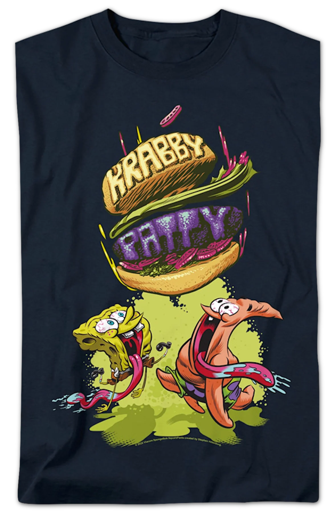 Krabby Patty SpongeBob SquarePants T-Shirt - Image 2