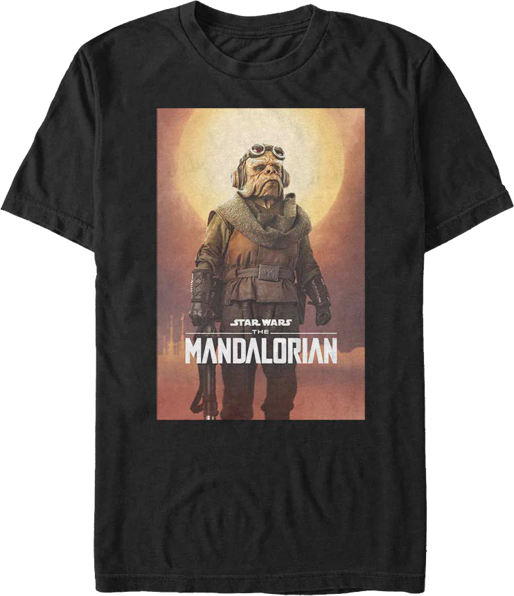 Kuiil The Mandalorian Star Wars T-Shirt