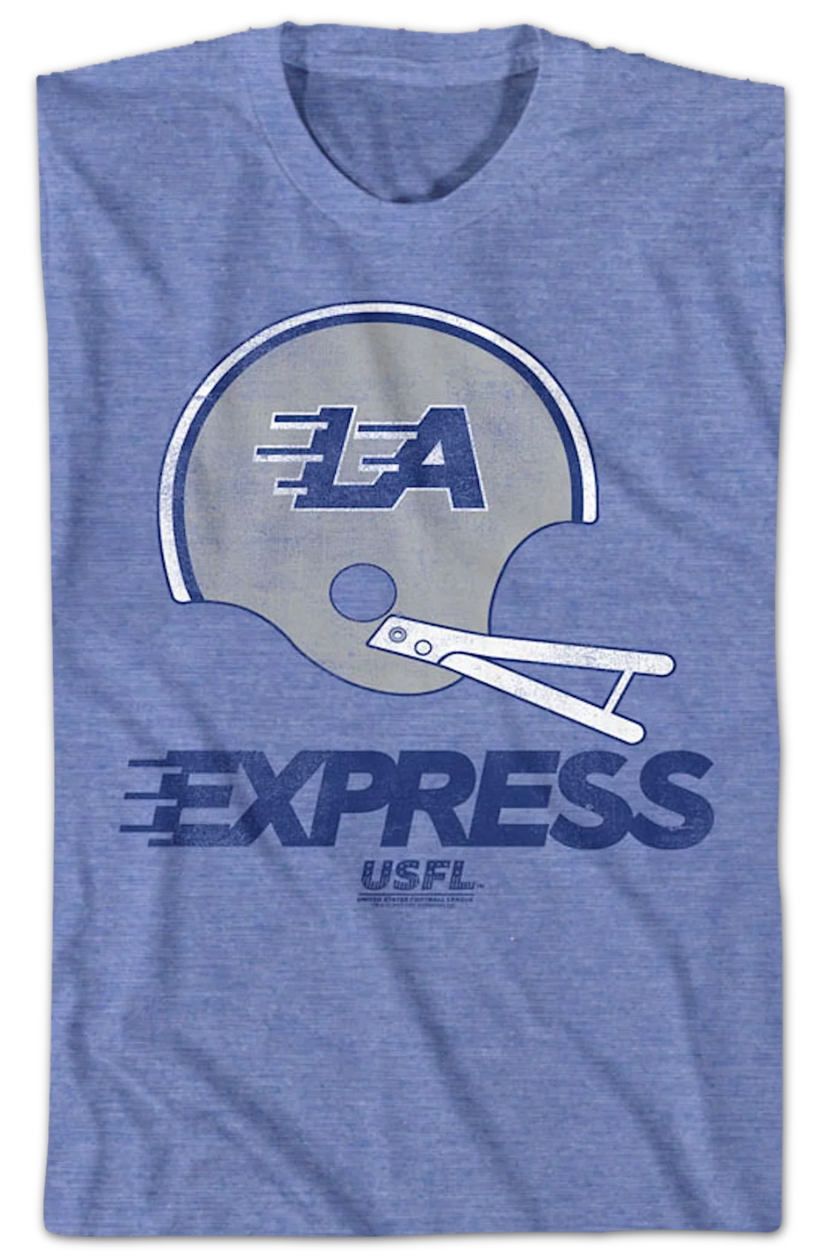 LA Express Helmet USFL T-Shirt - Image 2