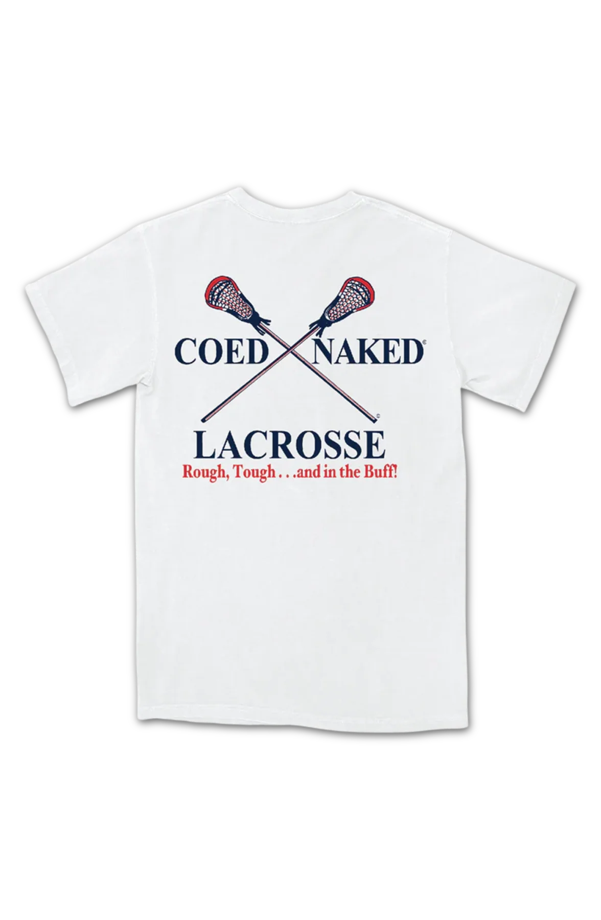 Lacrosse Coed Naked T-Shirt - Image 2