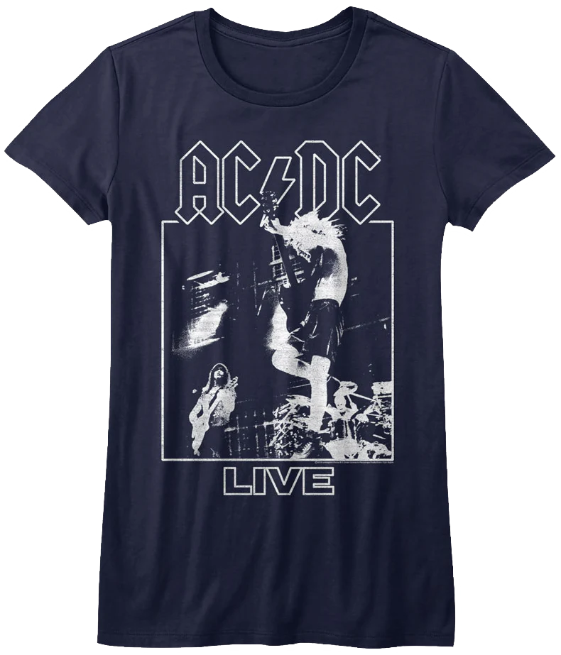 Ladies ACDC Live Shirt