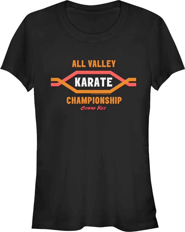 Ladies All Valley Karate Championship Cobra Kai Shirt