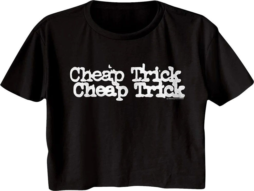 Ladies Cheap Trick Crop Top