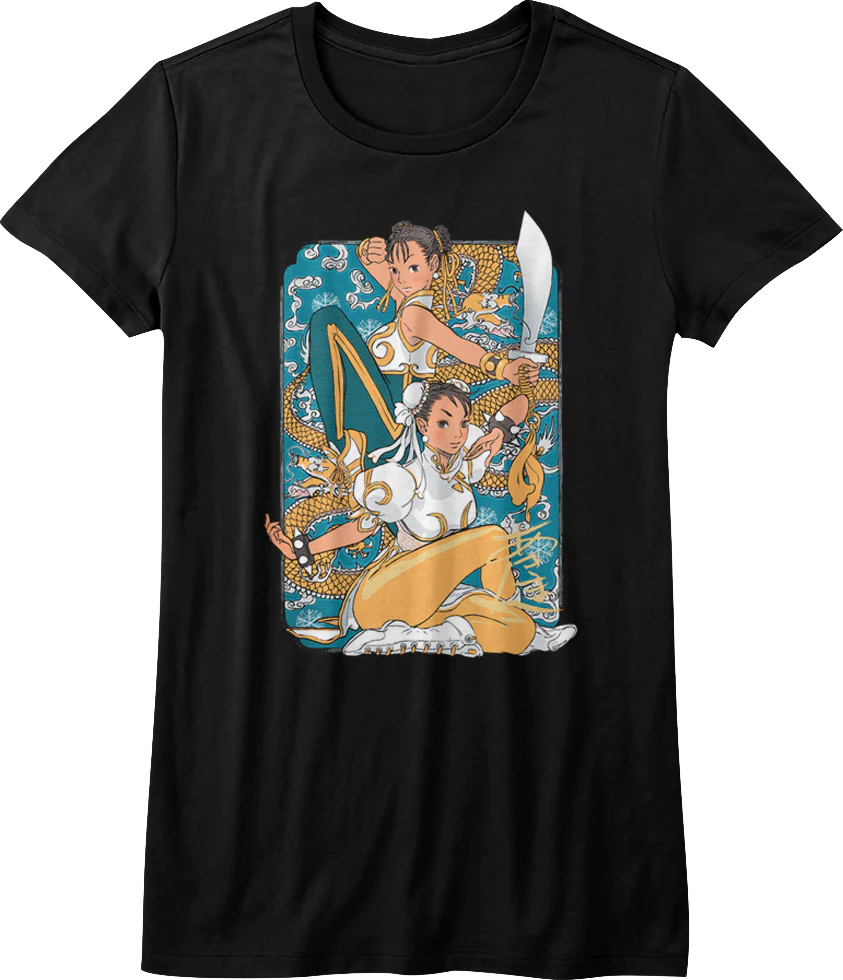Ladies Chun-Li Street Fighter Shirt