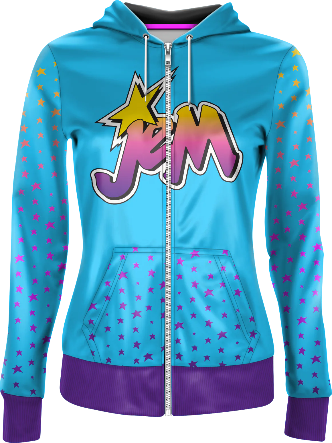 Ladies Classic Logo Jem Zip-Up Hoodie